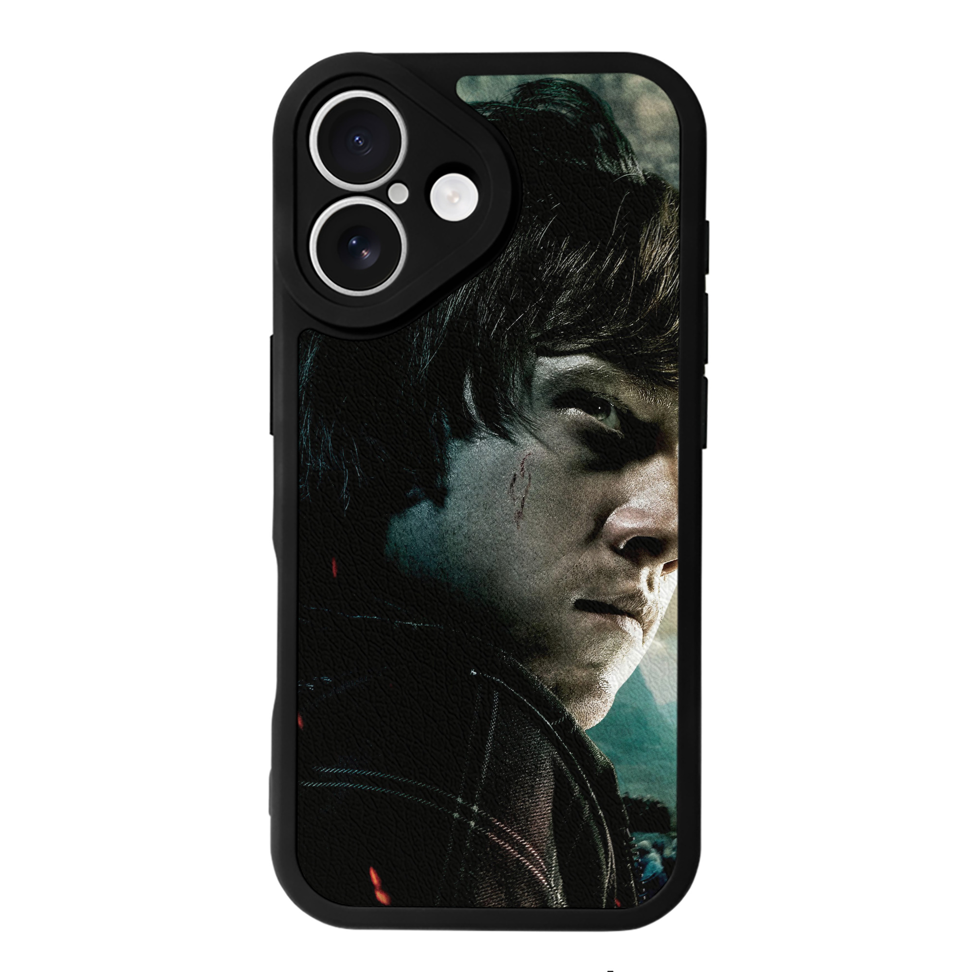 （画像用） Harry Potter ハリー・ポッターシリーズ 【iPhone 16シリーズ対応】シリコンスマホケース（レザー調） 材質：シリコン